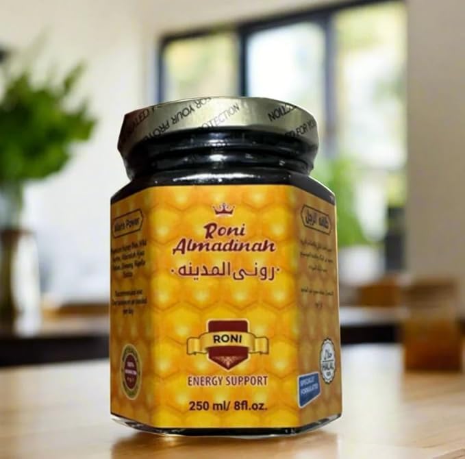 Roni Almadinah Ajwa Date Paste Extra Flavor - Energy Support Men 250 mlF / 8 oz