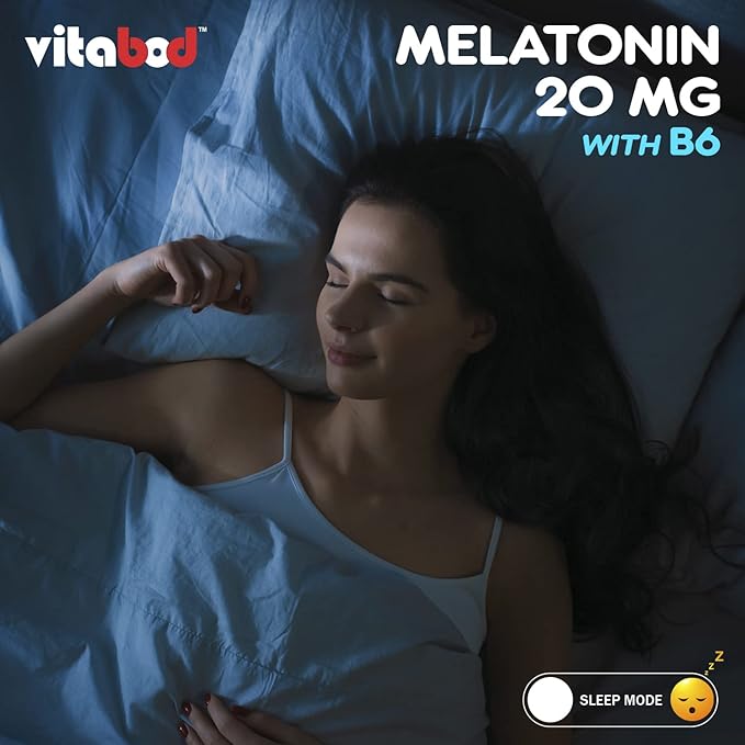 Melatonin 20 mg - 240 Fast Dissolve Tablets - Drug Free - Natural Berry Flavor - Vegetarian, Non-GMO, Gluten Free 240 Count (Pack of 3)