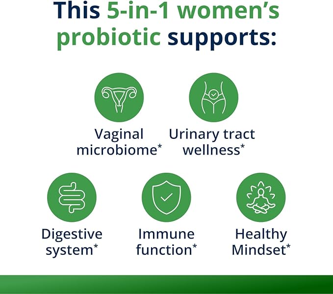 Metagenics Ultraflora Complete Women's Probiotic - 5-in-1 Multi-Benefit Probiotic for Women* - Supports Digestive, Immune, Vaginal, Urogenital Health* - 30 Capsules