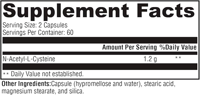 XYMOGEN NAC N-Acetyl-Cysteine 600mg - Cardiovascular, Antioxidant, Liver Detox + Immune Support Supplement - Supports Glutathione Synthesis - Non-GMO NAC Supplement (120 Capsules)