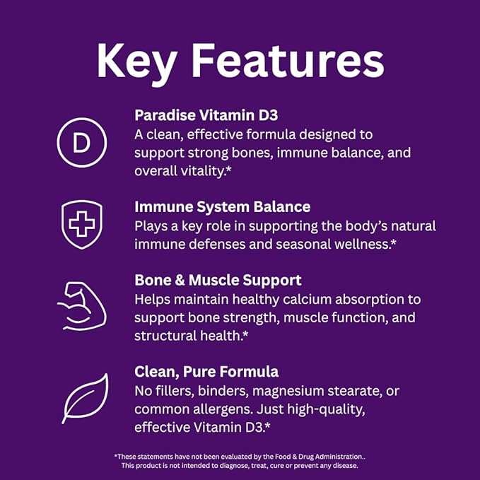 Paradise Herbs Earth's Blend Vitamin D3, Superfoods Base of Probiotics and Organic Alkalizing Greens, Veggies & Berries, 90 Vegetarian Capsules