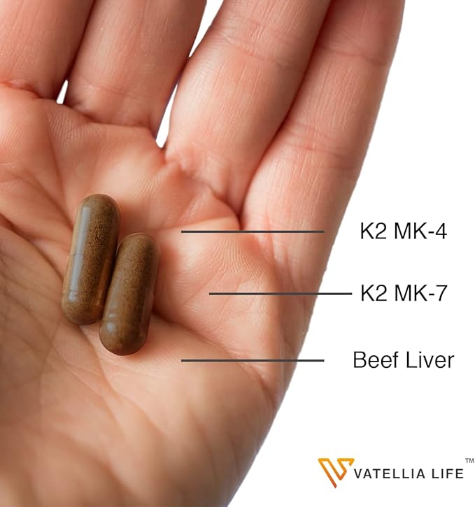 New from Kale Buster | Ultimate Joint Support | Increased Energy | Decreased Brain Fog | Loaded with Vitamin K2 | Better Than Kale | Dave Aspreyโs Favorite |120 Capsules (60Day Supply)