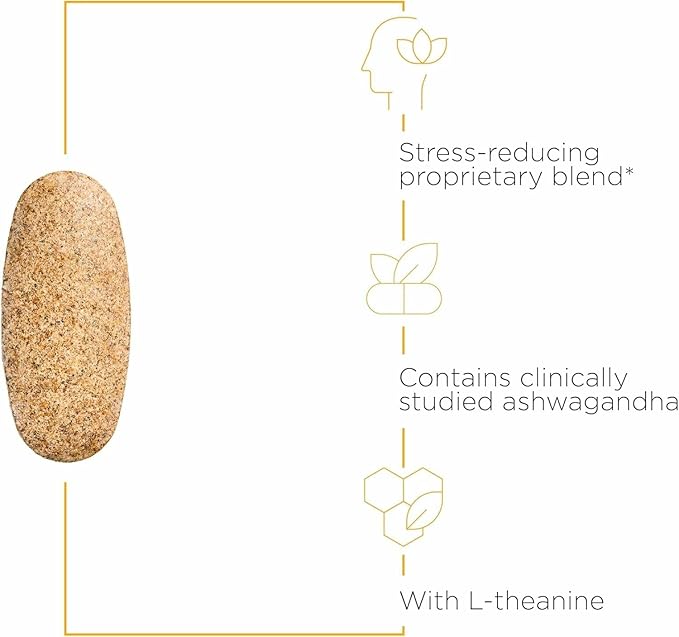 Integrative Therapeutics Cortisol Manager - Adrenal Health Support Supplement for Healthy Stress Response* - Vegan, Dairy-Free & Gluten-Free - 30 Tablets (15 Servings)