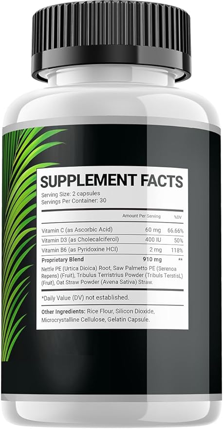 (1 Pack) Bio Prost Support Capsules – BioProst Pills Supplement, Maximum Strength, New Improved Multivitamin Formulation, Bio Prost Reviews, 60 Capsules