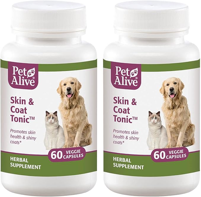 PetAlive Skin & Coat TonicTM 2 Pack