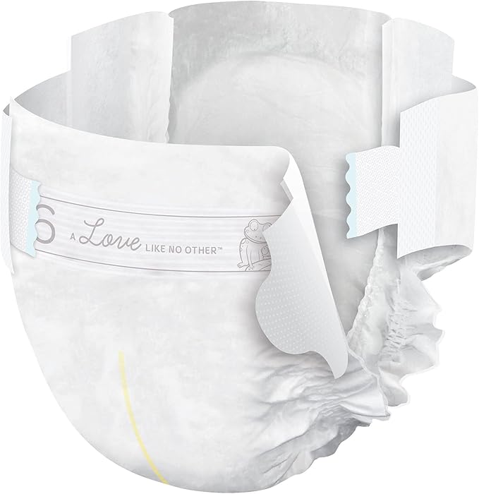 Bambo Nature Hypoallergenic Dream Baby Diapers, Premium Eco-Labeled Sustainable Diapers, Enhanced Leakage Protection, Totally Chlorine-free, Skin Friendly, and Super Absorbent - Size 6 (72 Count)