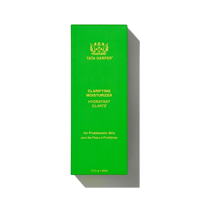 Tata Harper Clarifying Moisturizer, Natural Mattifying Moisturizer for Oily & Blemish-Prone Skin, Lightweight Face Cream, 50ml