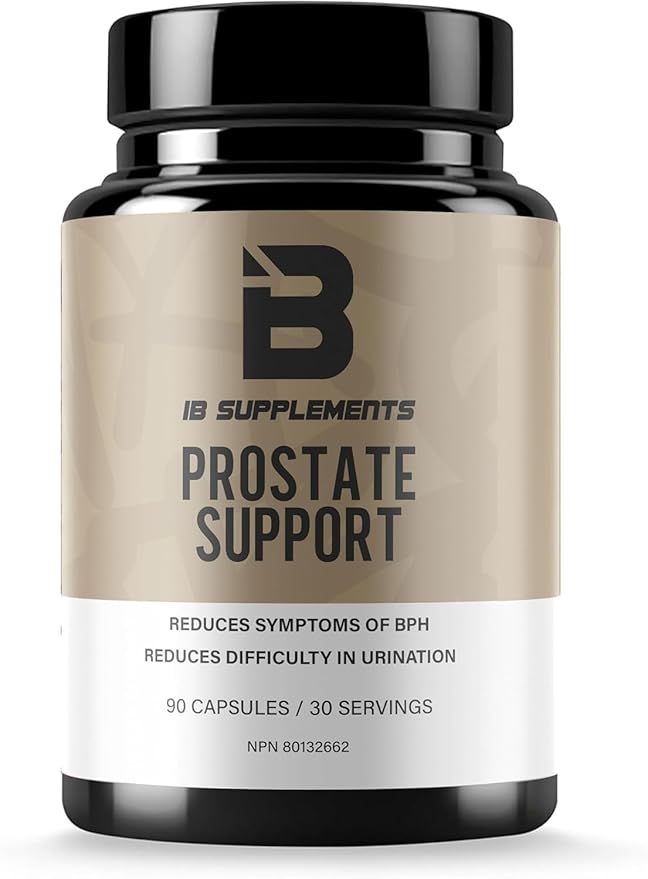 Iron Brothers Supplements - Prostate Health Supplements for Men - Support for Men with Pygeum & Saw Palmetto - Prostate Health, Bladder & Hair Support - Reduce Difficultly in Urination