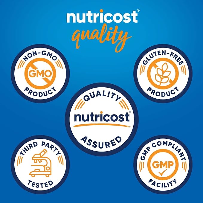 Nutricost Omega 3 Fish Oil - 2500MG, 120 Softgels (40 Serv) - Fish Oil, Wild Caught! 1200mg EPA 850mg DHA - Non-GMO, Gluten Free