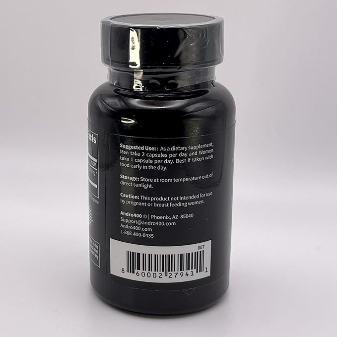 Original – Testosterone Support Supplement for Men & Women – Eurycoma Longifolia 100:1 Extract – Tongkat Ali Root – 300mg – 60 Capsules, 30-Day Supply