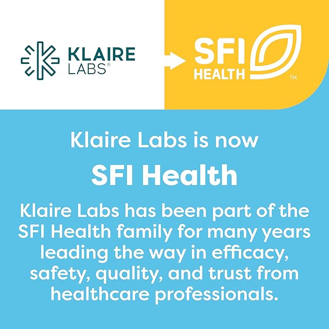 Klaire Labs SFI Health B Complex Plus - High Potency B Vitamin Complex with B12 Methylcobalamin, B6 & Metafolin Folate - Energy, GI Tract & Brain Health Support - Hypoallergenic (100 Capsules)