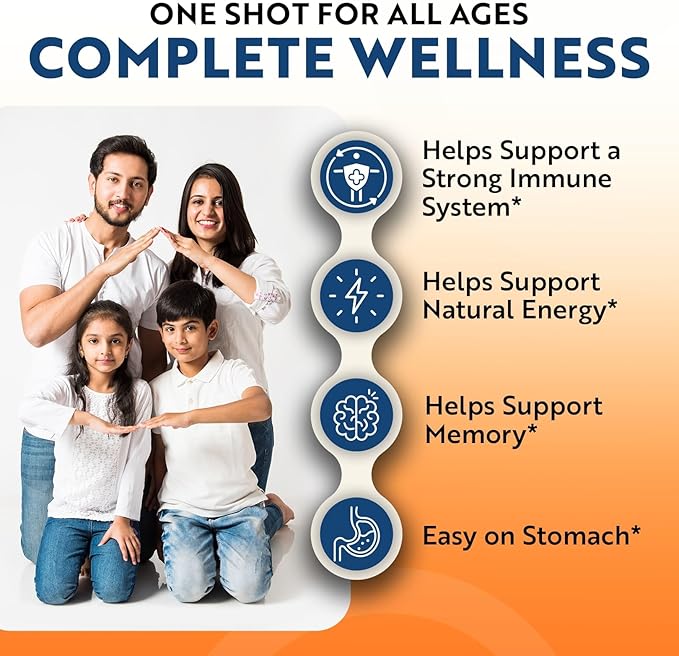Mega Liquid Multivitamins, Trace Minerals, Amino Acids, Turmeric for Adults, Men, Women, Teens, Kids, Non-GMO, No Soy, No Dairy