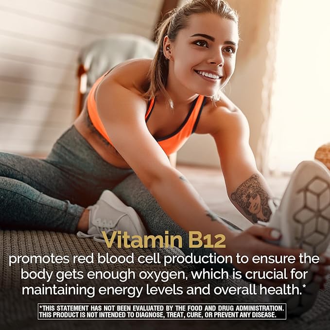 Nature's Wonder Vitamin B12 1000 mcg Timed Release Tablets for Energy Metabolism, Supports Brain Health and Nervous System Health, 150 Day Supply, 150 Tablets