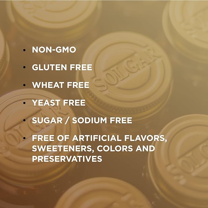 Solgar Red Yeast Rice 600 mg - 120 Vegetable Capsules - Non-GMO, Vegan, Gluten & Dairy Free, Kosher - 60 Servings