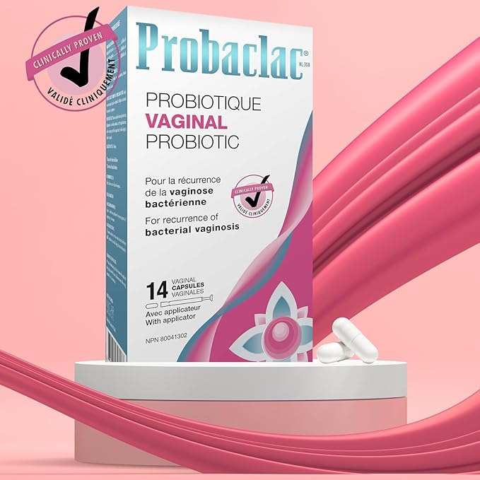 Vaginal Probiotic Bacterial Vaginosis Formula. Reduces The Recurrence of Bacterial vaginosis. Contains 8 Billion Active Cells.Balances Yeast and Bacteria to Maintain Feminine Health (1)