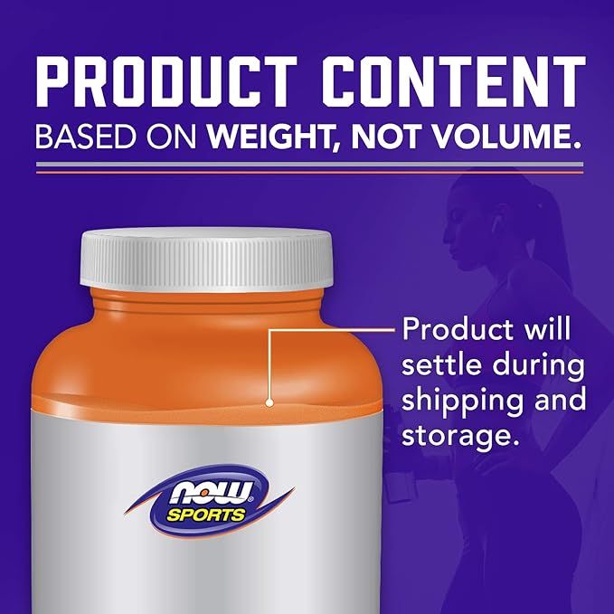 NOW Sports Nutrition, Creatine Monohydrate Powder, Mass Building*/Energy Production*, 21.2-Ounce (Pack of 2)