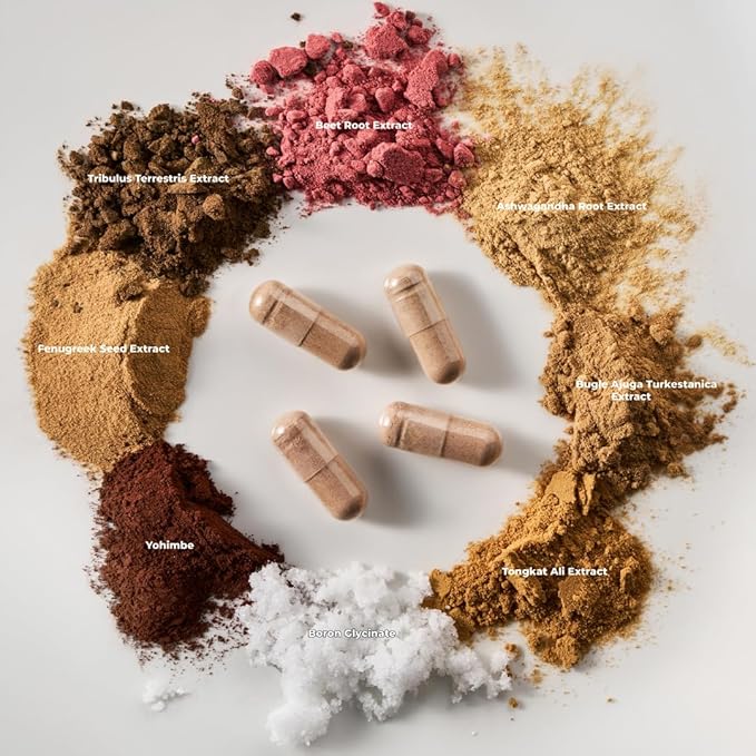 Simply Elevated Alpha-GT Natural Test Booster Supplement, Fuel Your Ambition with This Anabolic 14-1 Supplement w Ashwagandaha, Tongkat Ali, Tribulus Terrestris, Unlock Your True Masculinity.