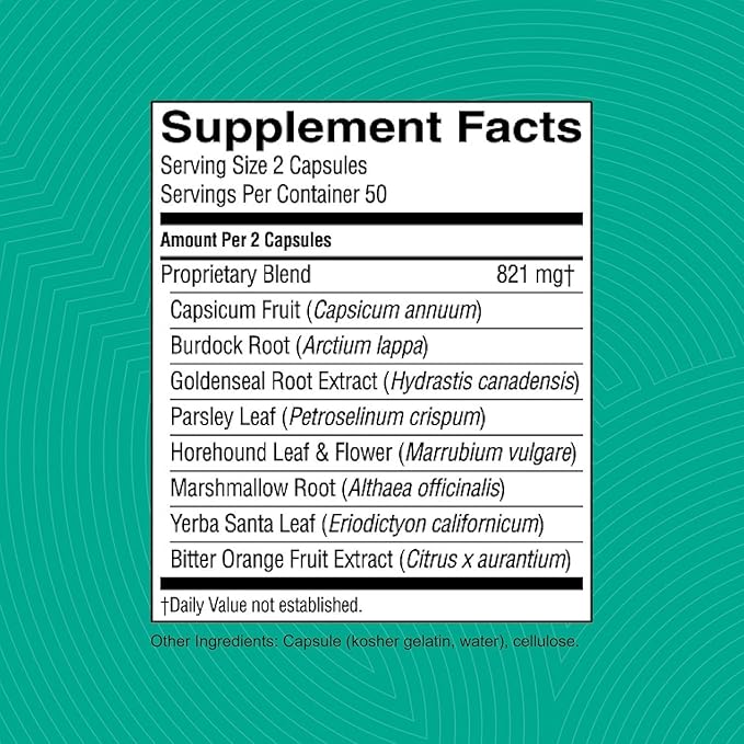 Nature's Sunshine Sinus Support EF, 100 Capsules