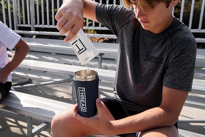 THREAD Performance Daily Fuel - Chocolate Brownie | All-in-One Sports Nutrition for Young Athletes | 21g Protein, 60+ Organic Superfoods, Vitamins & Minerals | 30 Servings