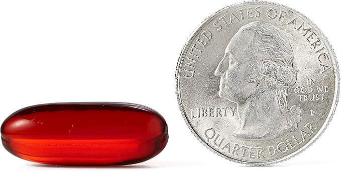 MegaRed Ultra Strength 1000mg Omega-3 Krill Oil Supplement with EPA/DHA, Astaxanthin & Phospholipids, No Fish Oil Aftertaste Supports Heart, Brain, Joint and Eye Health, 60 Count Softgels.