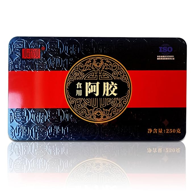 Chinese Herbs Premium Quality Ejiao Block E Jiao Gelatin Cake Ejiao Ar Jiao Tablets 250g(8.8oz)