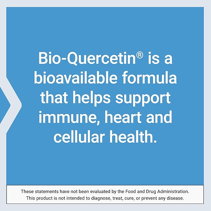 Life Extension Bio-Quercetin, Immune Health Supplement, Heart Health Support, Gluten Free, Non-GMO, Vegetarian, 30 Capsules