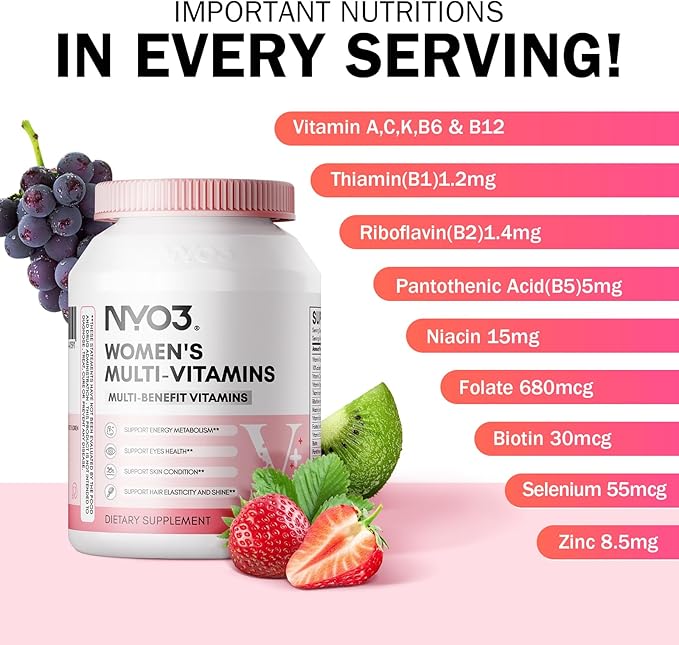 Liposomal Vitamin C Powder & Multivitamin for Women, 2 Pack
