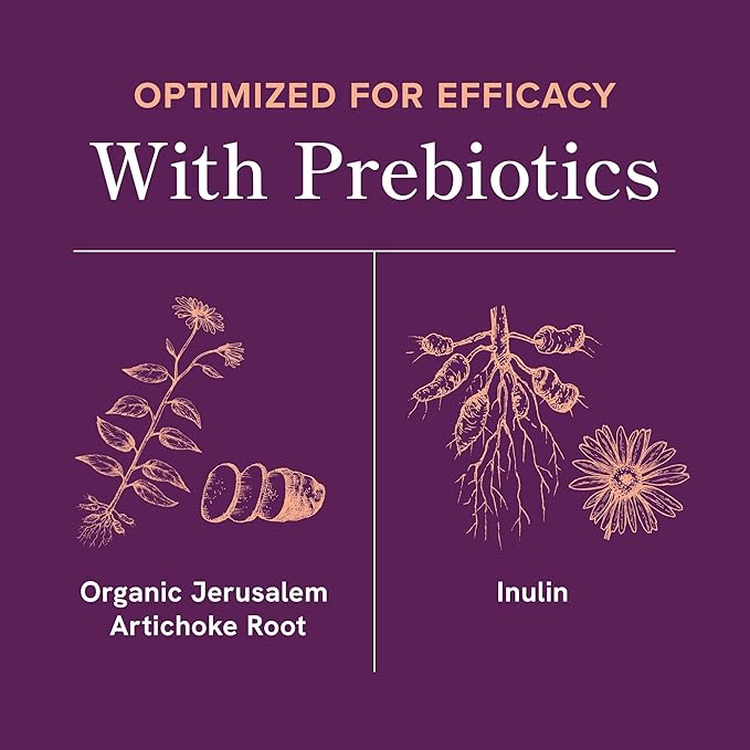 Menopause Support with Prebiotics and Probiotics for Women | Hormone Balance, Hot Flashes & Night Sweats | 50 Billion CFU, DIM & Black Cohosh | Triple Action Menopause Supplements for Women | 30 Ct