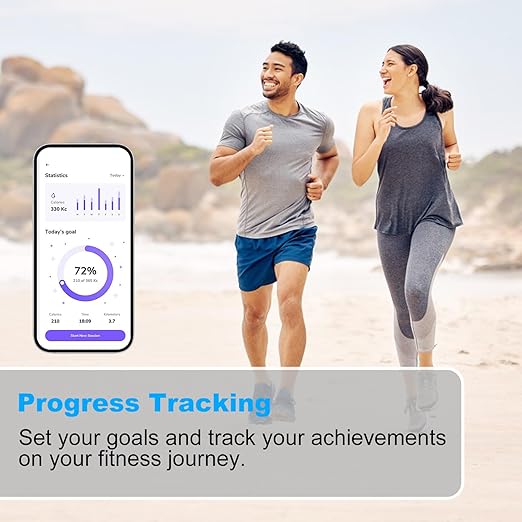 Intelligent Body Fat Scale, a Simple and Practical Digital Scale That can be Connected to a Mobile Digital Bathroom Scale to Display BMI, Body Fat, Muscle Mass, and Durable Weight Scale (White)