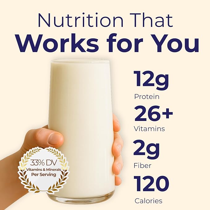 HMR 120 Vanilla Shake Meal Replacement Powder | Vanilla Shake Mix to Support Healthy Weight Loss | 12g of Protein | Nutritional Drink | Low Calorie Food | 12 Servings