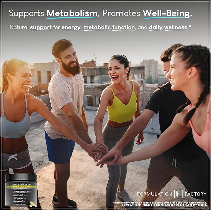 Melt Mode 10-in-1 Weight Support, Metabolism Booster & Appetite Control with Green Tea, L-Carnitine, CLA, Glucomannan & More (4 Month Supply, 240 Capsules)