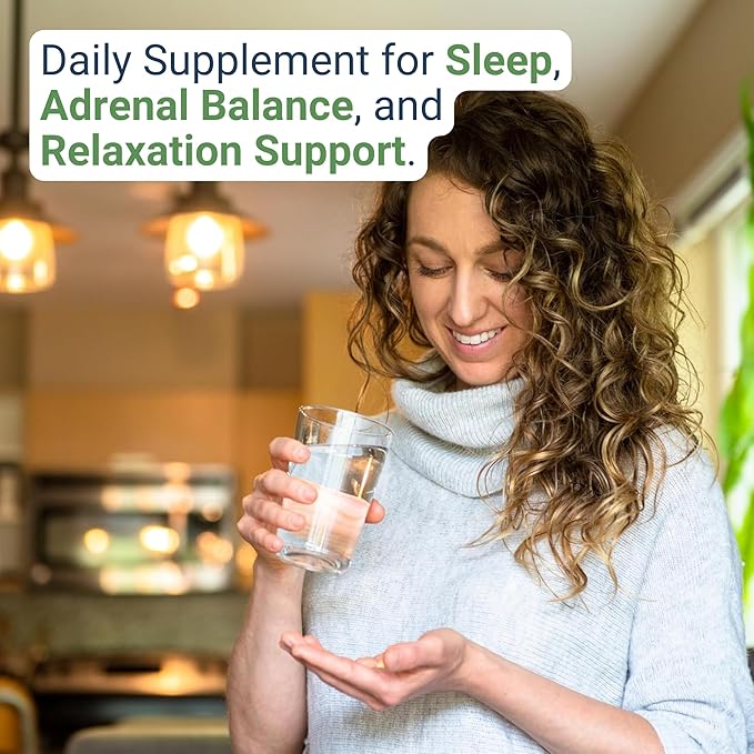 BeSerene Daily | Cortisol & Stress Support | Supports Your Sleep and Adrenals | 30 Servings