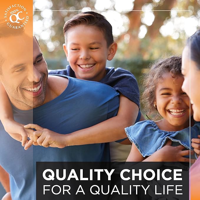 Quality Choice, Chewable Animal Shaped Children's Multivitamin with Extra Vitamin C, Children's Daily Support Orange Flavored Multivitamin Immune Health Supplement, 30 Count Bottle