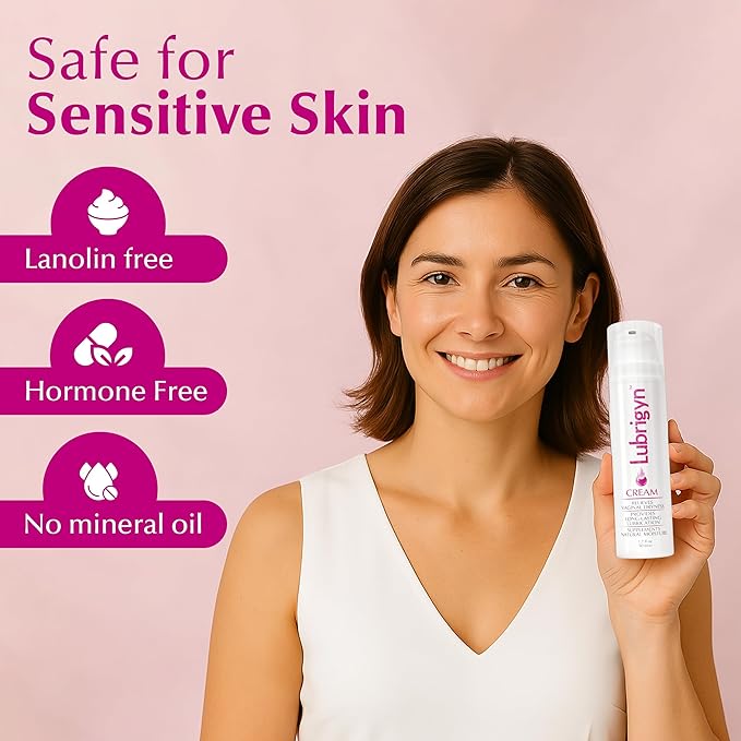 Cream for Feminine Care, Fusion of Natural Oil-Based Moisturizing Intimate Lubricant with Hyaluronic Acid and Fitoextract Bioactive for Easing Dryness and Enhancing Comfort, 1.7 fl oz