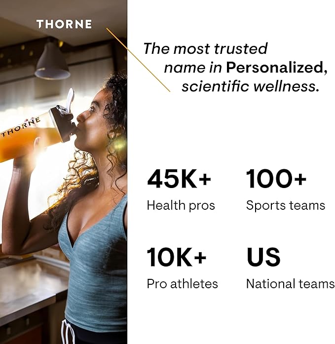 THORNE - Vitamin D-5000 - Vitamin D3 Supplement - Support Healthy Bones, Teeth, Muscles, Cardiovascular, and Immune Function* - NSF Certified for Sport - Dairy-Free, Soy-Free - 60 Capsules