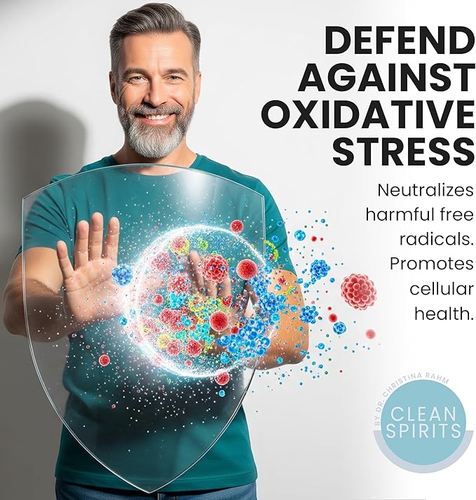 Clean Spirits Liver Function Support - Advanced Cleanse Formula for Enzyme Production - Natural Repair Complex with Antioxidants for Immune System & Oxidative Stress Protection