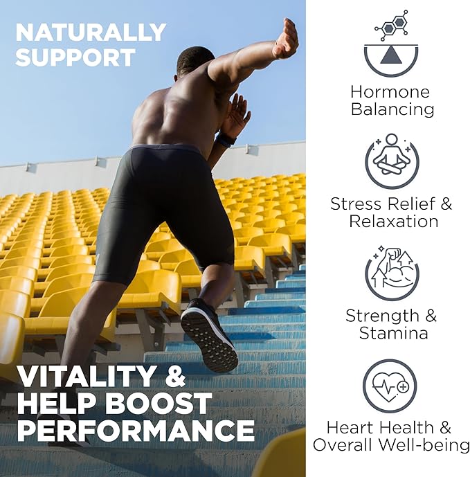Nutrivein Premium Pure Himalayan Shilajit for Men and Women - 1500 mg - 60 Capsules- Powerful Resin Extract Blended with Irish Sea Moss, Tongkat Ali, & Ashwagandha - Vitality, Clarity, & Performance
