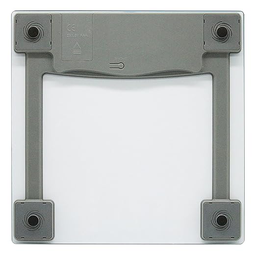 Taylor Digital Scales for Body Weight, Highly Accurate 400 LB Capacity, Auto On and Off Scale, 11.8 x 11.8 Inches, Charcoal Grey