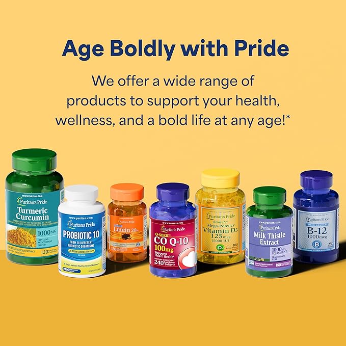 Puritan's Pride Biotin 10,000 mcg 50 Softgels