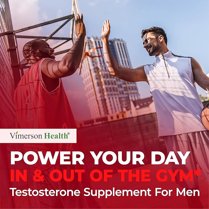 Testosterone Supplement For Men – Tribulus Terrestris, Magnesium, Zinc, Tongkat Ali & Rhodiola Rosea Supplement – Muscle Builder, Libido Support & B6 Vitamins for Men with DHEA 100mg – 30 Capsules
