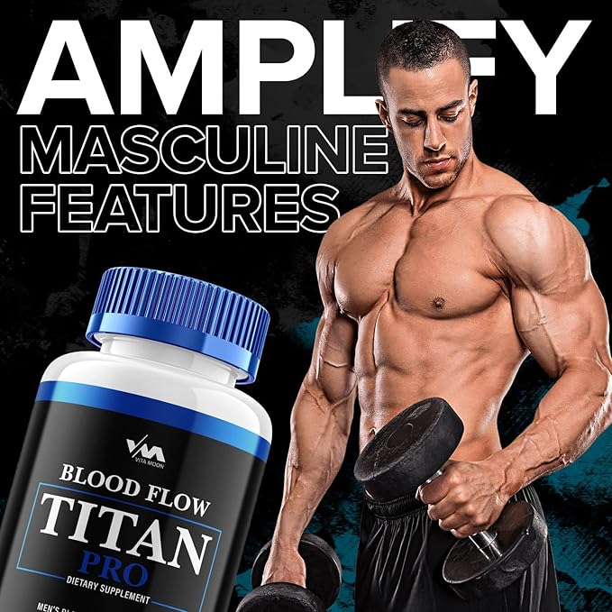 (2 Pack) Titan Pro Advanced Formula Pills, TitanPro Support Supplement, Overall Wellness, Maximum Strength (120 Capsules)