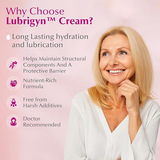 Cream for Feminine Care, Fusion of Natural Oil-Based Moisturizing Intimate Lubricant with Hyaluronic Acid and Fitoextract Bioactive for Easing Dryness and Enhancing Comfort, 1.7 fl oz