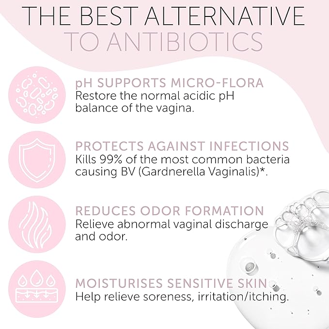 Bacterial Vaginosis Treatment | BV Treatment For Women | Natural Homeopathic Pre-Filled Vaginal Applicators for Odor, Itching, Discharge, BV, and Vaginal Microbiota Imbalance
