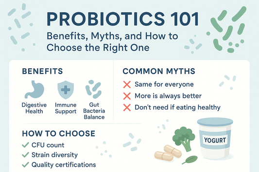 Probiotics 101: Benefits, Myths, and How to Choose the Right One