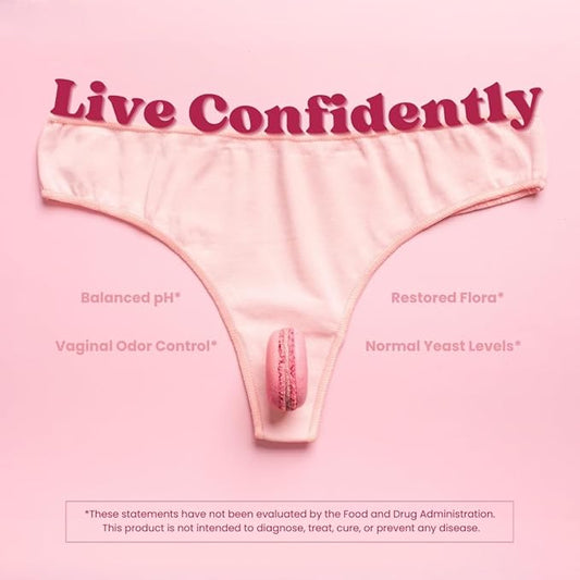 Optimal Prime Vaginal Probiotics for Women with Prebiotics, Cranberry Extract, and a Lactobacillus Probiotic Blend, Supports Healthy Vaginal Flora, Odor Control, pH Balance, 60 Capsules (Pack of 3)