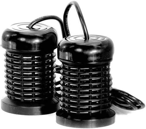 HEALTHandMED Black Ionic Detox Foot Bath Arrays – 30-50 Session Life | Double Coil Stainless Steel | Compatible with Most Foot Spa Machines - High-Efficiency Replacement Arrays (Pack of 2)