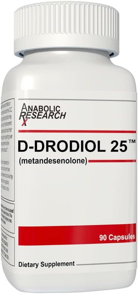 D-Drodiol 25 - Mass, Strength, & Power - 1 Month Supply
