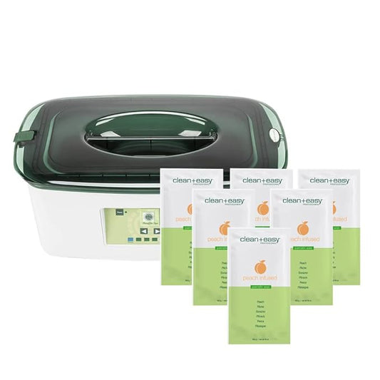 Clean + Easy Digital Paraffin Wax Warmer with Refills – Paraffin Wax Machine for Hand & Feet, Moisturizing Spa Treatment