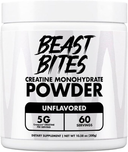 Creapure Creatine Monohydrate 300 Grams (60 Servings)
