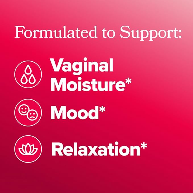 O Positiv URO Vaginal Moisture & Mood – Formulated to Support Vaginal Moisture, Mood & Relaxation – with KSM-66® Ashwagandha, Ginkgo Biloba, Mucuna pruriens, and GABA – 30 Servings